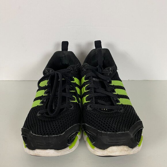 Adidas Cllimacool Running Shoes Sneakers Mens Size 8 Black Neon Green - Picture 4 of 16